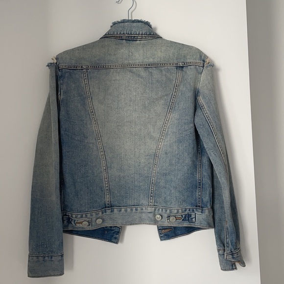 All Saints Jackets & Coats All Saints Distressed Denim Jacket